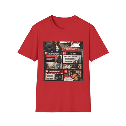 Urban Style Guide T-Shirt — Vintage Streetwear Graphic Tee Printify