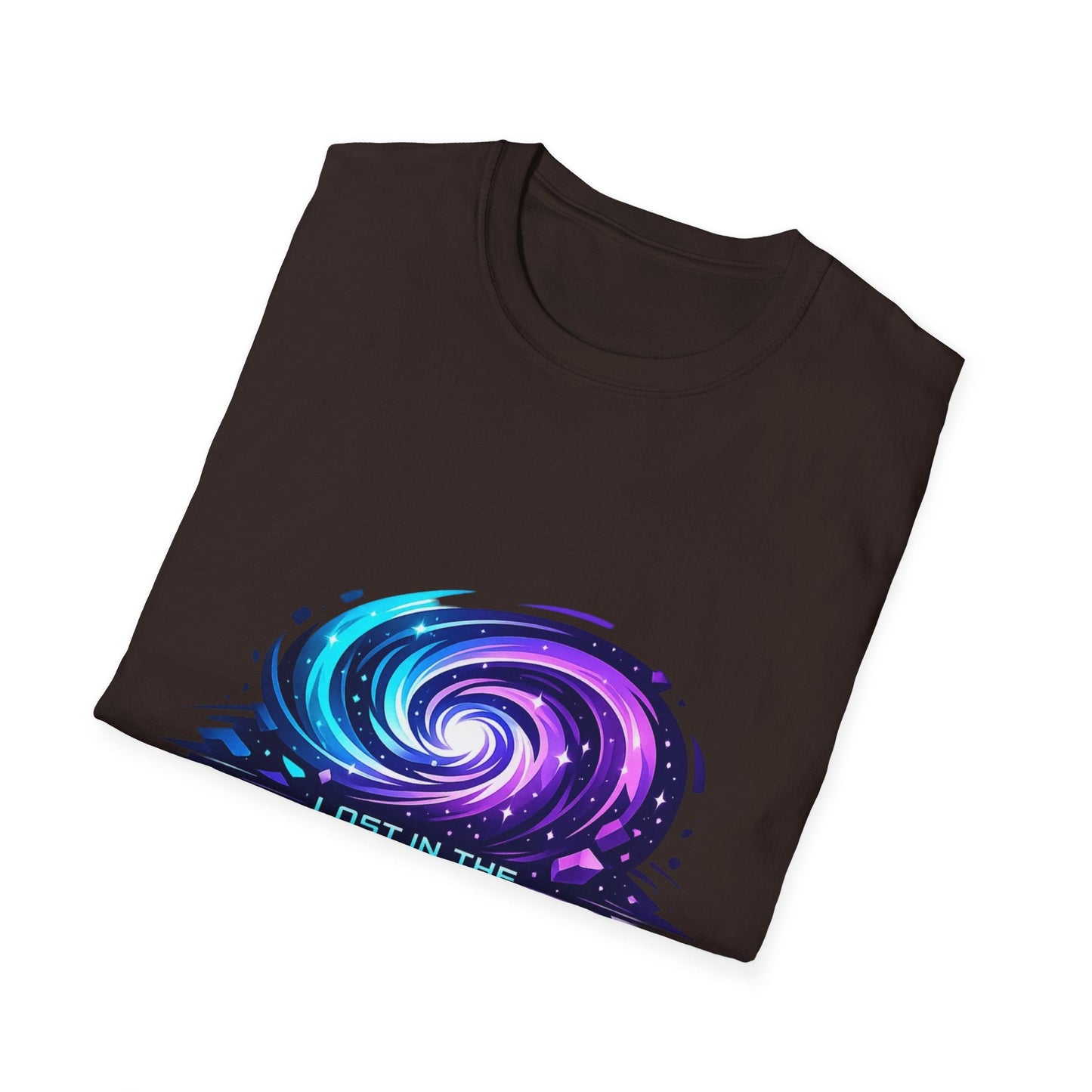 Lost in the Multiverse T-Shirt — Galaxy Vortex Graphic Tee Printify