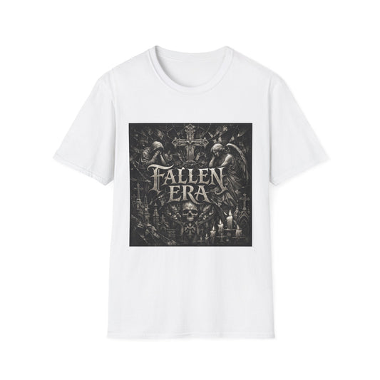 T-Shirt — Fallen Era Gothic Band Tee (Skulls, Angels & Cross) Printify