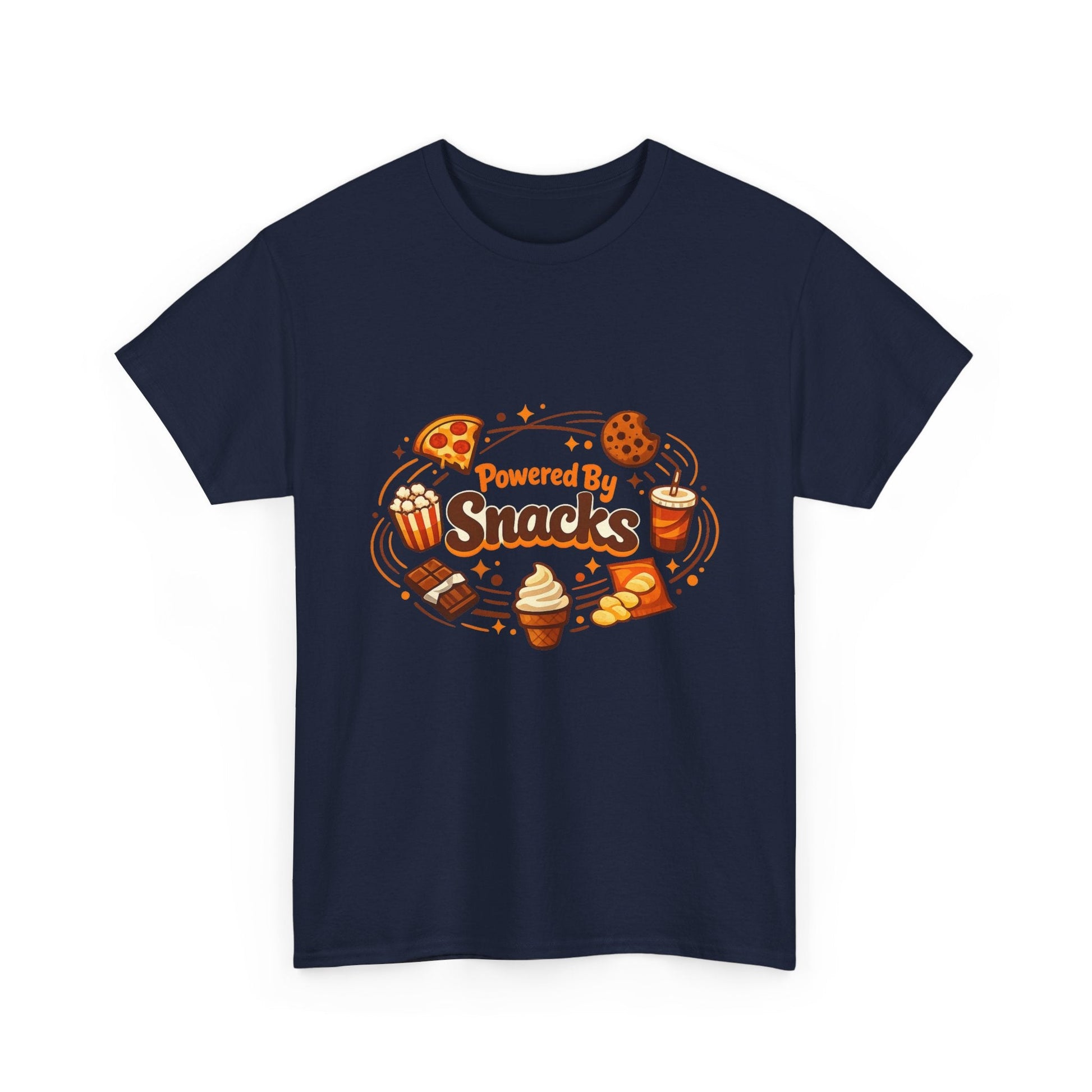 Powered By Snacks T-Shirt Printify