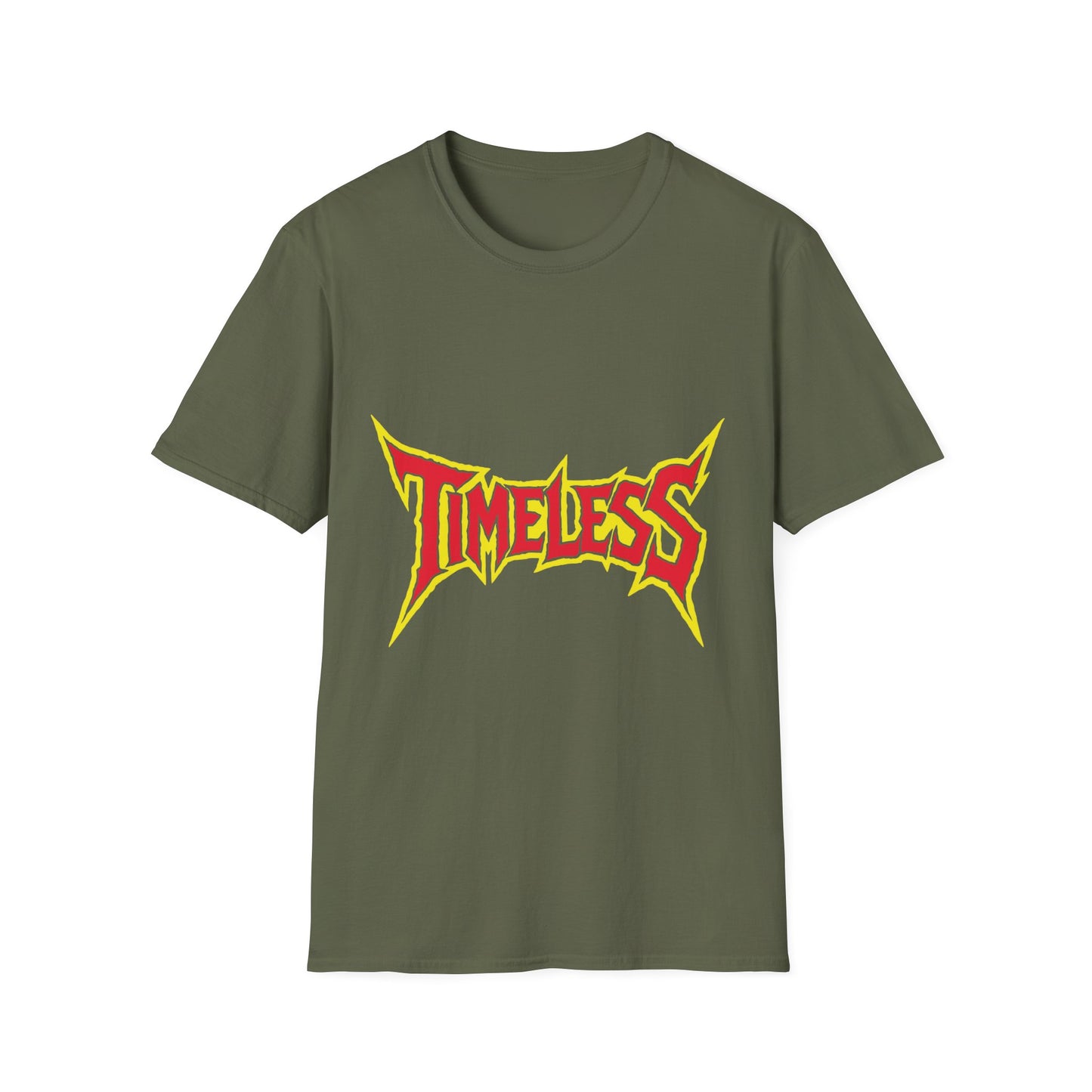 Timeless Graphic T-Shirt — Retro Flame Logo Tee