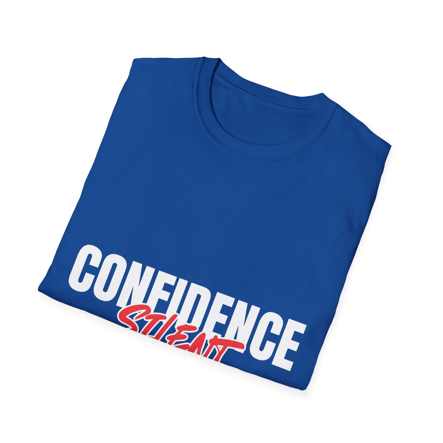Confidence Silent T-Shirt — Bold Graphic Motivational Tee