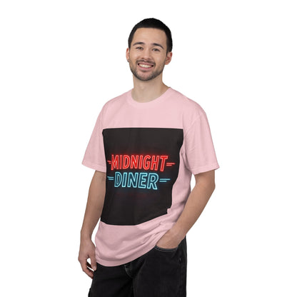 Midnight Diner Neon T-Shirt Printify