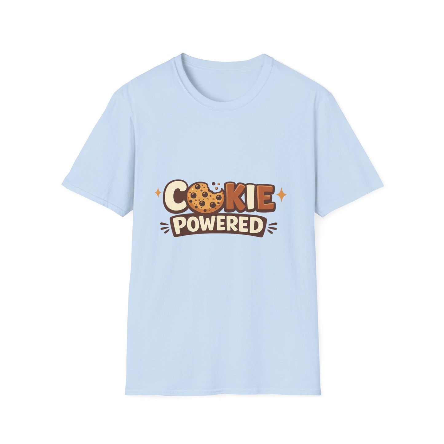 Cookie Powered T-Shirt — Cute Cookie Graphic Tee Printify