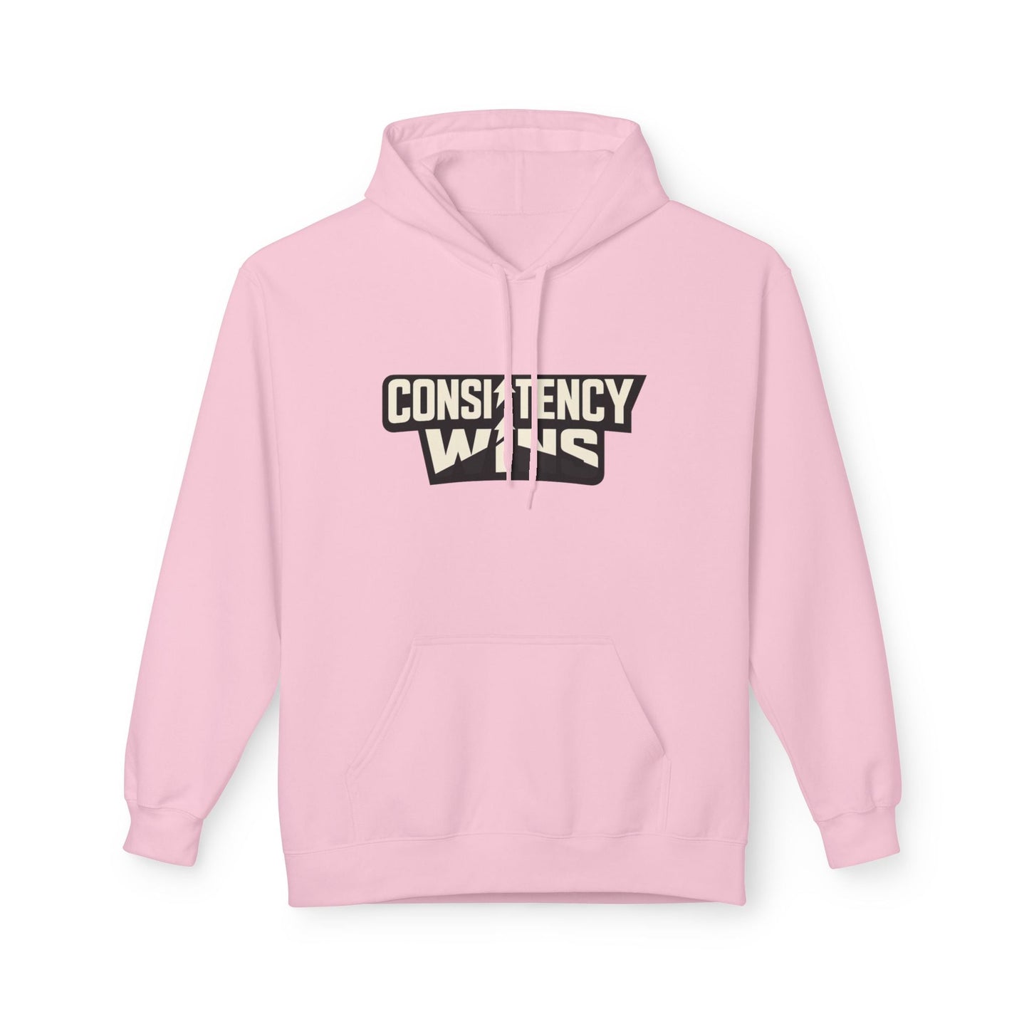 Consistency Wins Hoodie — Motivational Graphic Pullover Printify