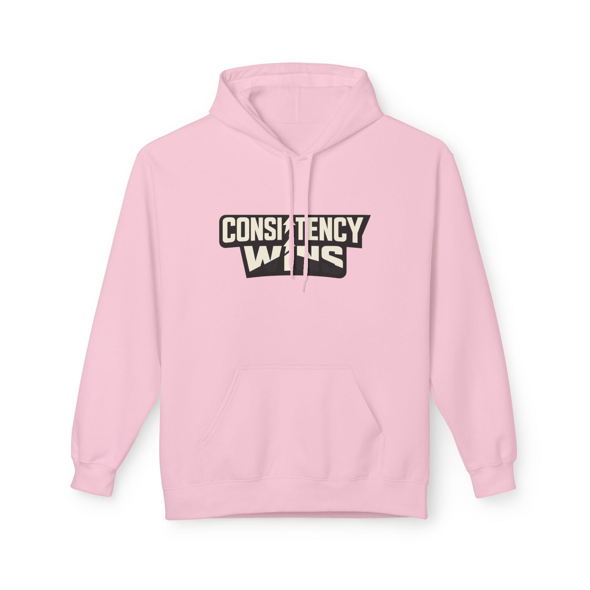 Consistency Wins Hoodie — Motivational Graphic Pullover Printify