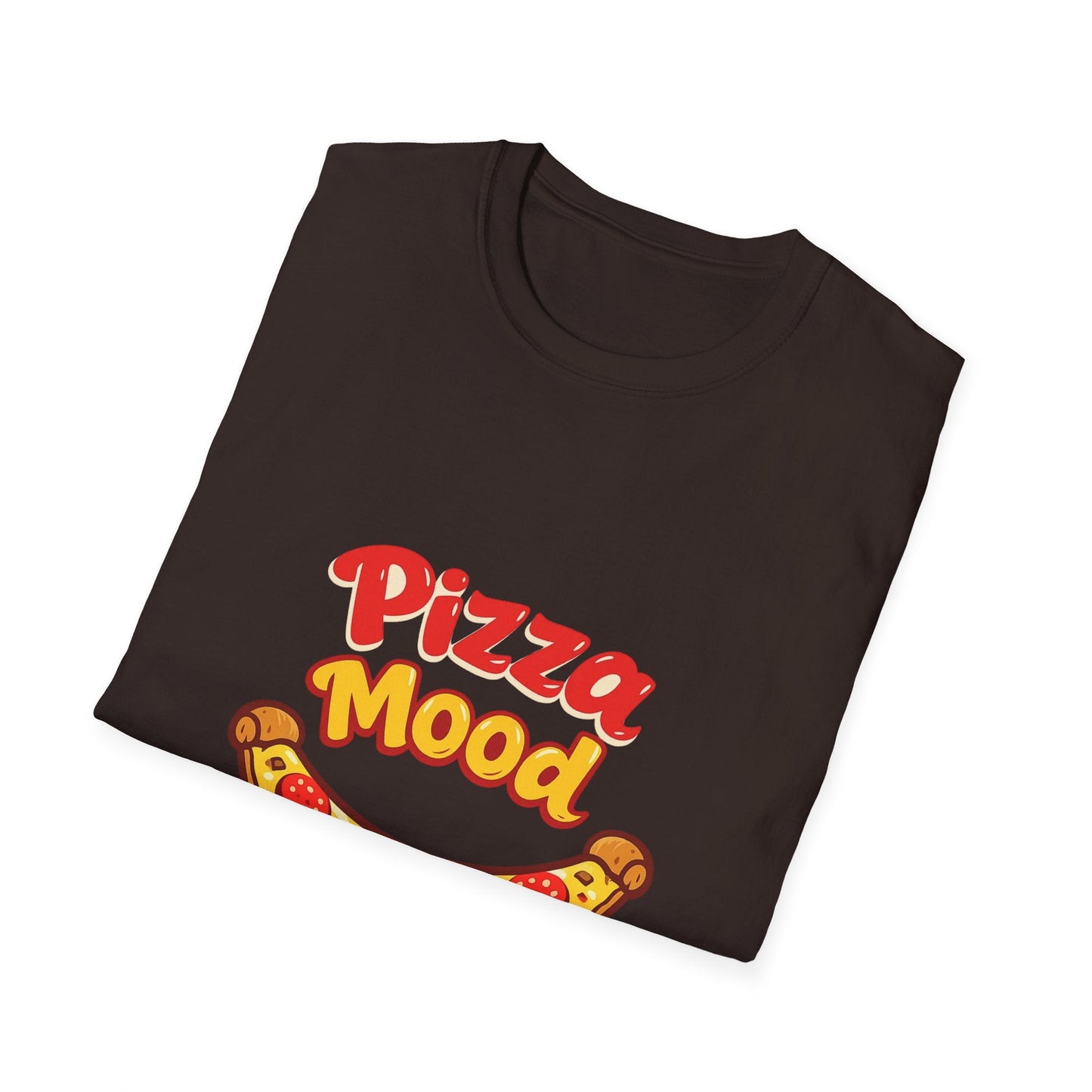 Pizza Mood T-Shirt — Funny Pizza Slice Graphic Tee Printify