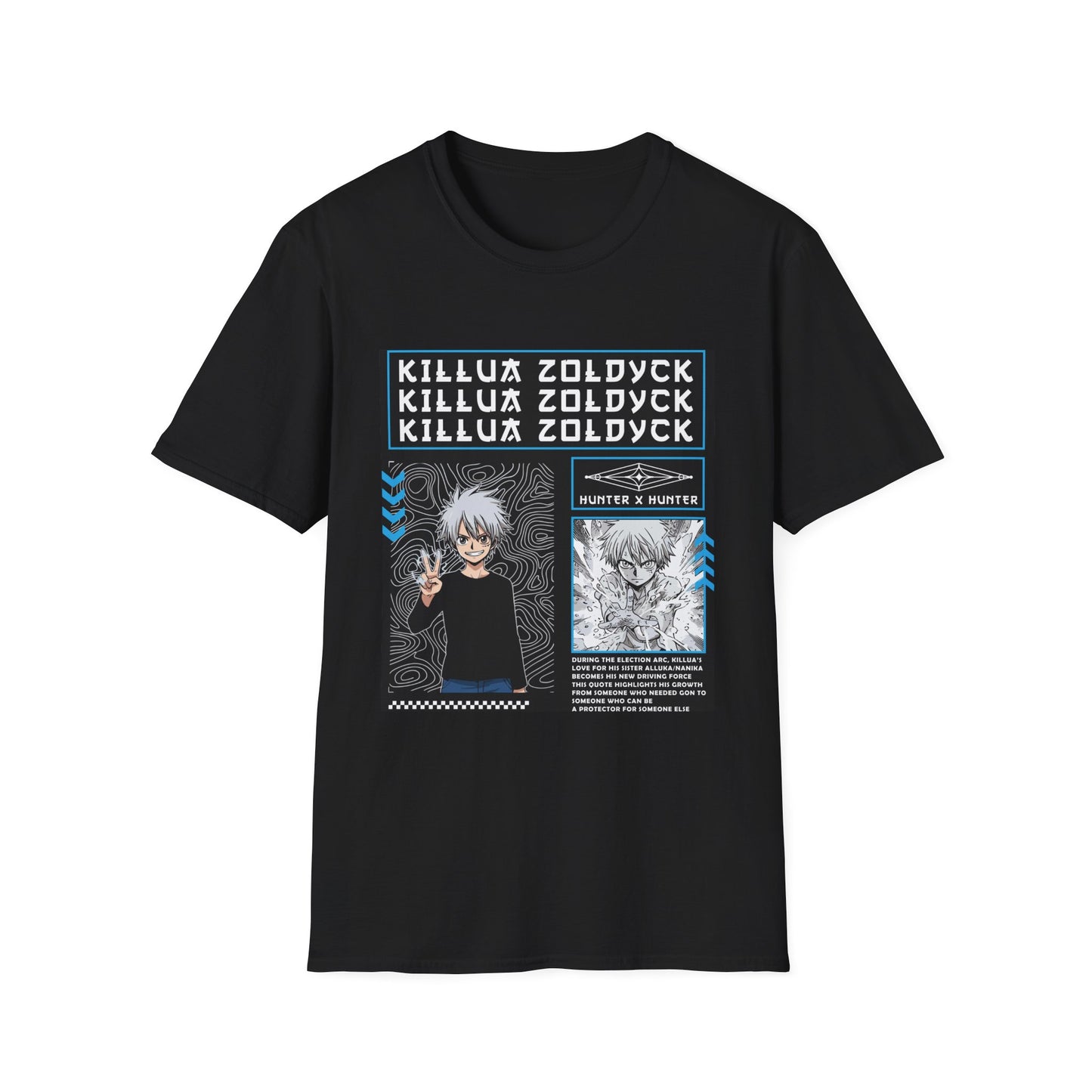 Killua Zoldyck Graphic T-Shirt — Anime Hunter x Hunter Tee