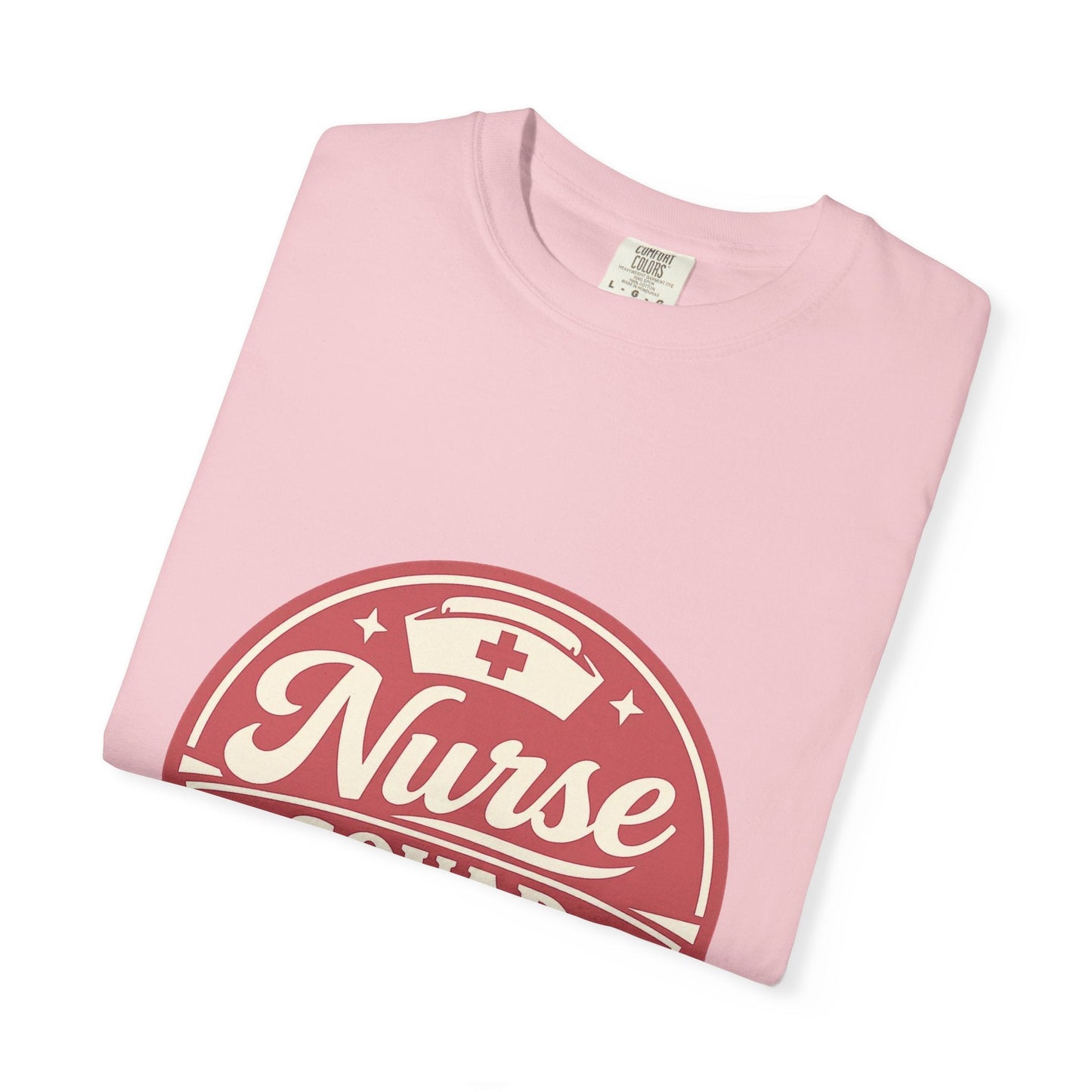 Nurse Squad T-Shirt — Retro Medical Badge Tee for Nurses & Healthcare Teams Printify