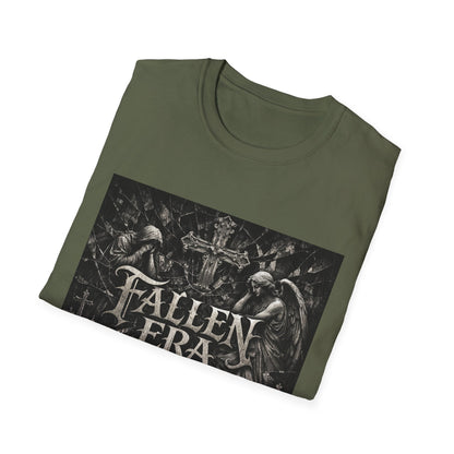 T-Shirt — Fallen Era Gothic Band Tee (Skulls, Angels & Cross) Printify