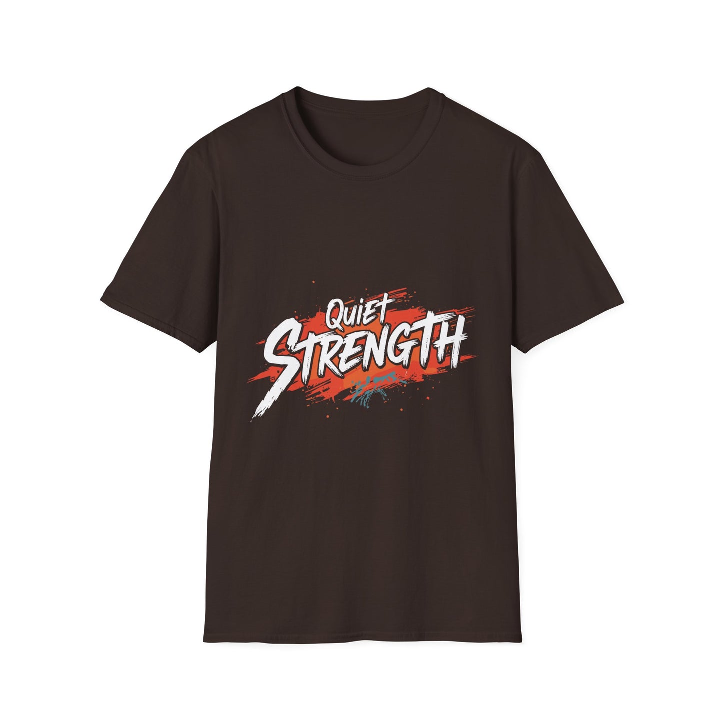 Quiet Strength Graphic T-Shirt — Motivational Fitness Tee