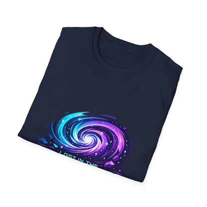 Lost in the Multiverse T-Shirt — Galaxy Vortex Graphic Tee Printify