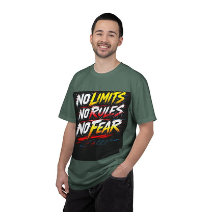 No Limits No Rules No Fear Graphic T-Shirt Printify