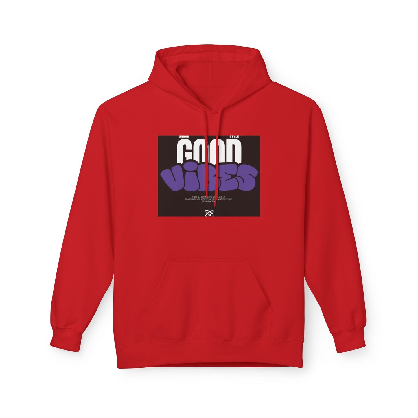Good Vibes Hoodie — Retro Graffiti Streetwear Pullover Printify