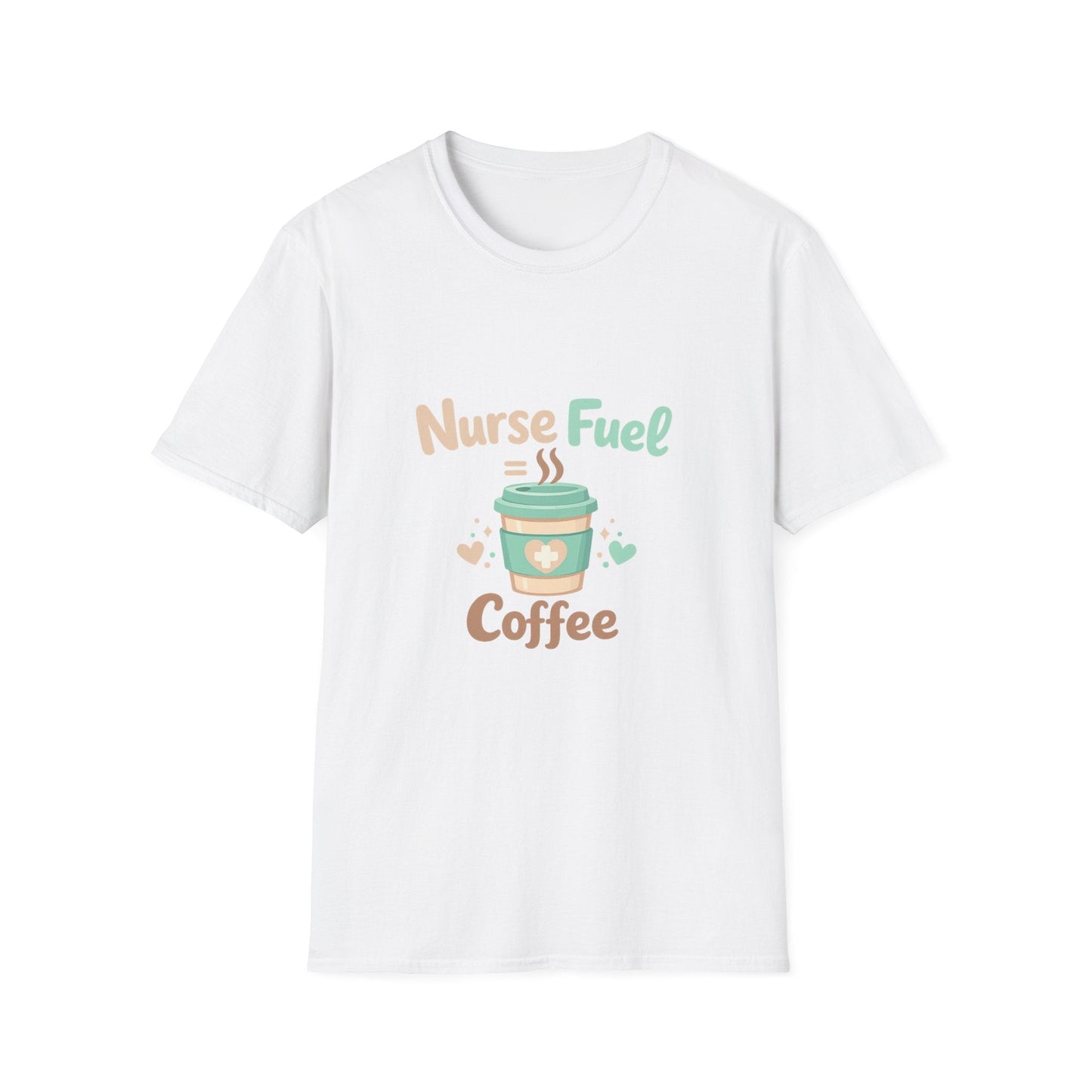 Nurse Fuel Coffee T-Shirt Printify