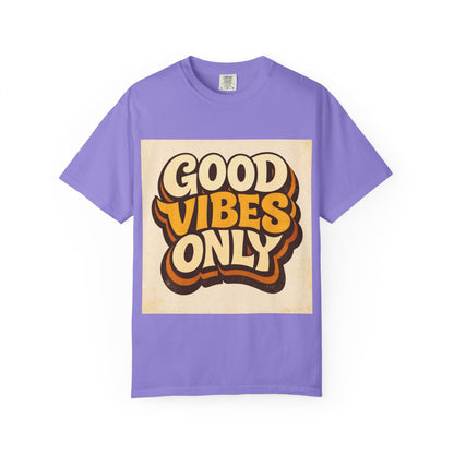 Good Vibes Only T-Shirt — Retro 70s Graphic Tee Printify