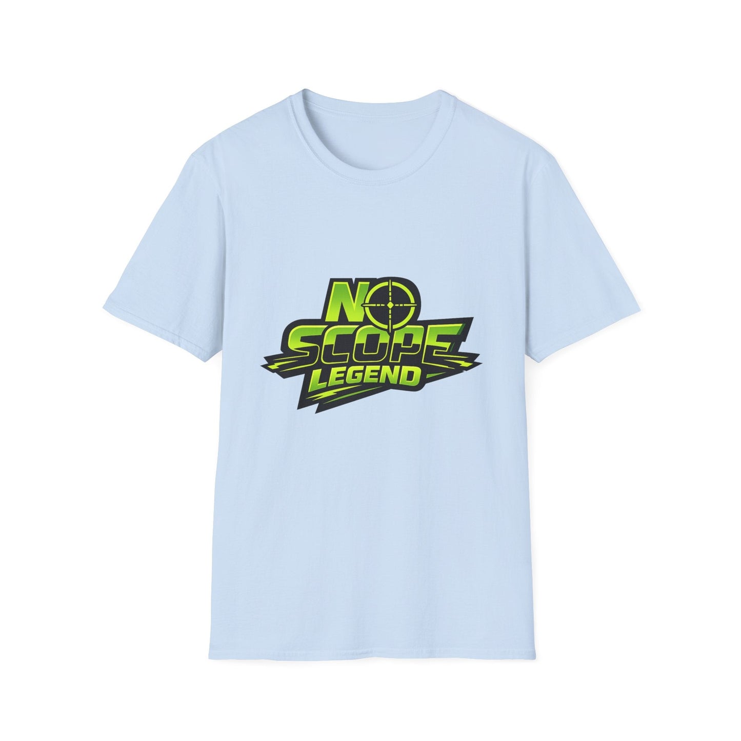 No Scope Legend T-Shirt — Gamer/Streamer Aim Training Tee Printify