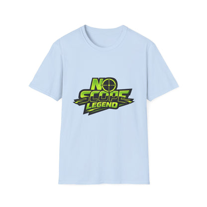 No Scope Legend T-Shirt — Gamer/Streamer Aim Training Tee Printify