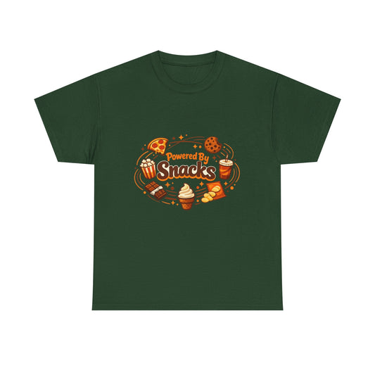 Powered By Snacks T-Shirt Printify