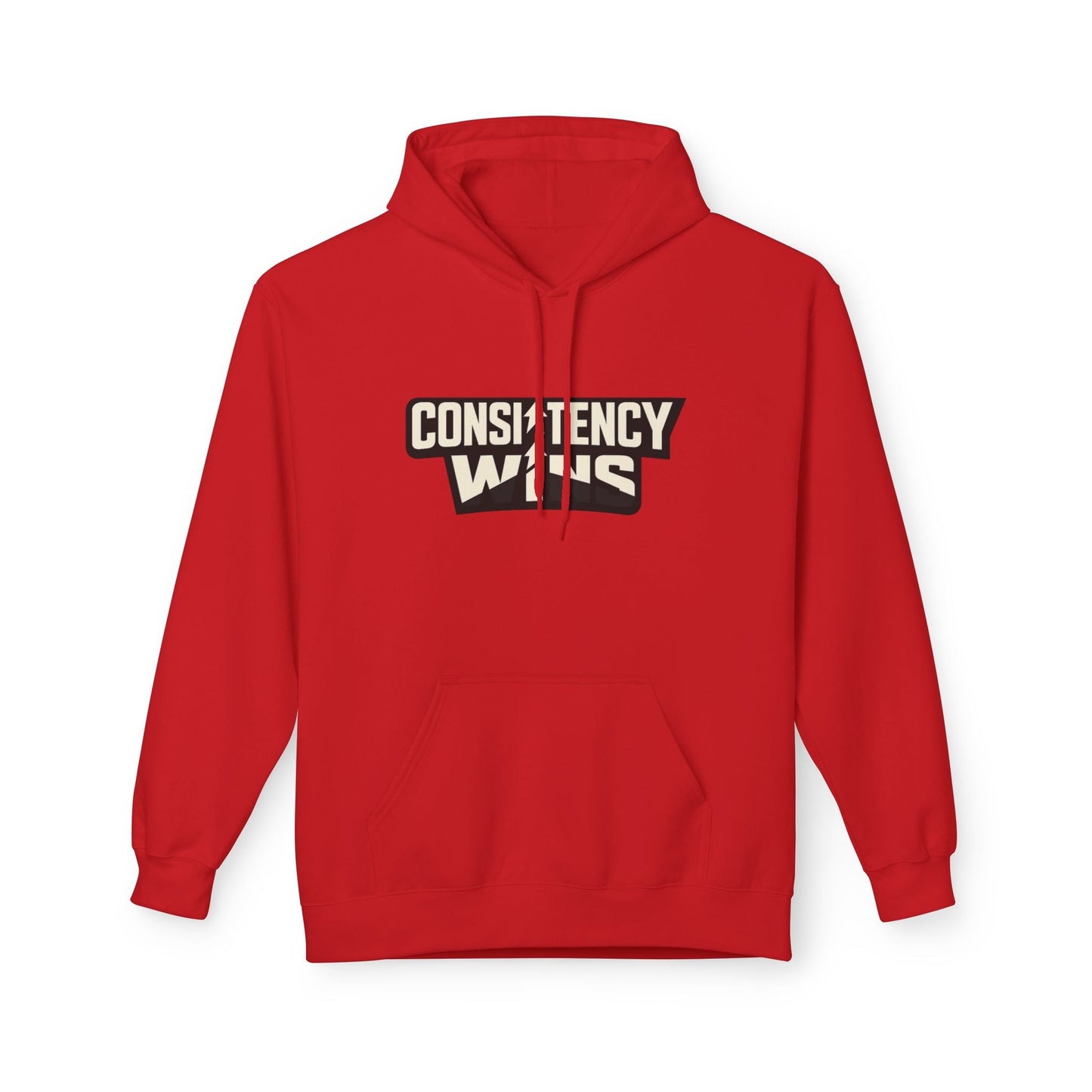 Consistency Wins Hoodie — Motivational Graphic Pullover Printify