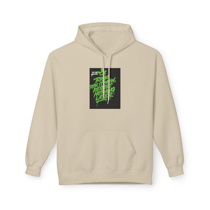 Retro Green Script Graphic Hoodie — "Push Your Limits" Streetwear Pullover Printify