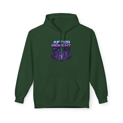 Cyberpunk City 'AFTER' Graphic Hoodie — Retro Futuristic Streetwear Printify