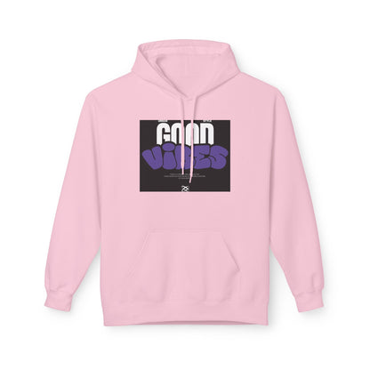 Good Vibes Hoodie — Retro Graffiti Streetwear Pullover Printify