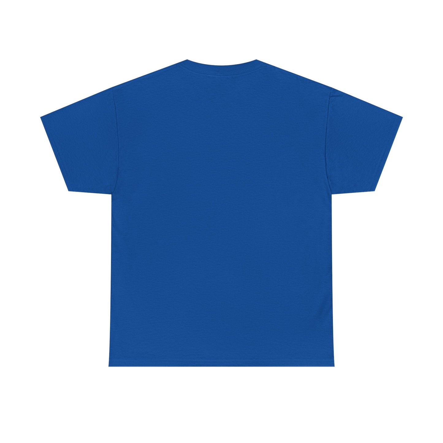 Minimal Circle Split Tee — Modern Graphic White T‑Shirt Printify