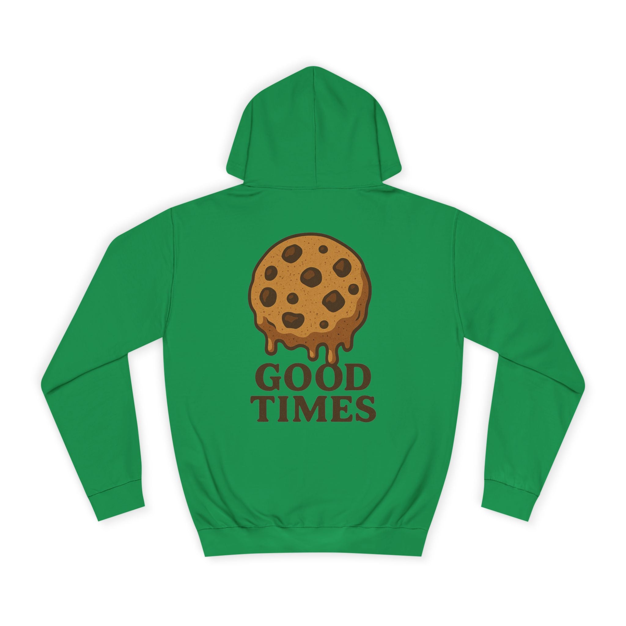 Cookie Graphic Hoodie — "Good Times" Chocolate Chip Sweatshirt