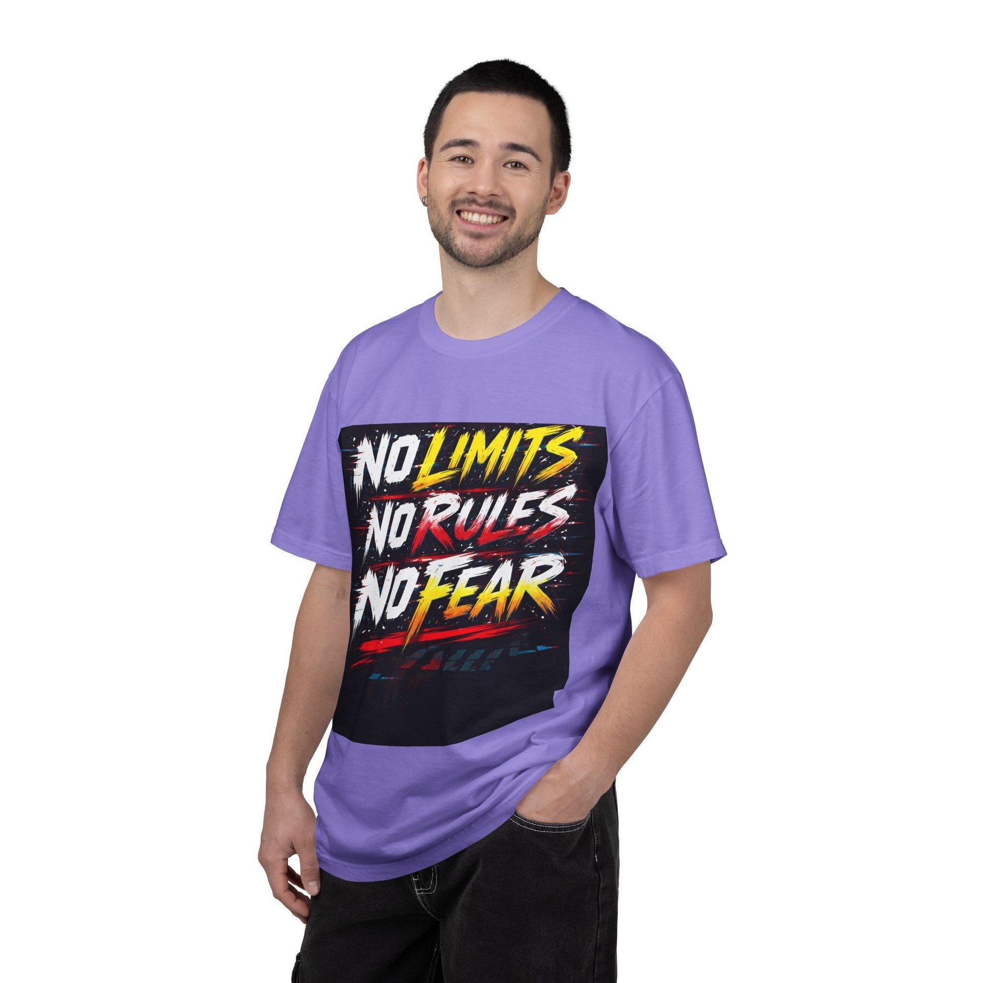 No Limits No Rules No Fear Graphic T-Shirt Printify