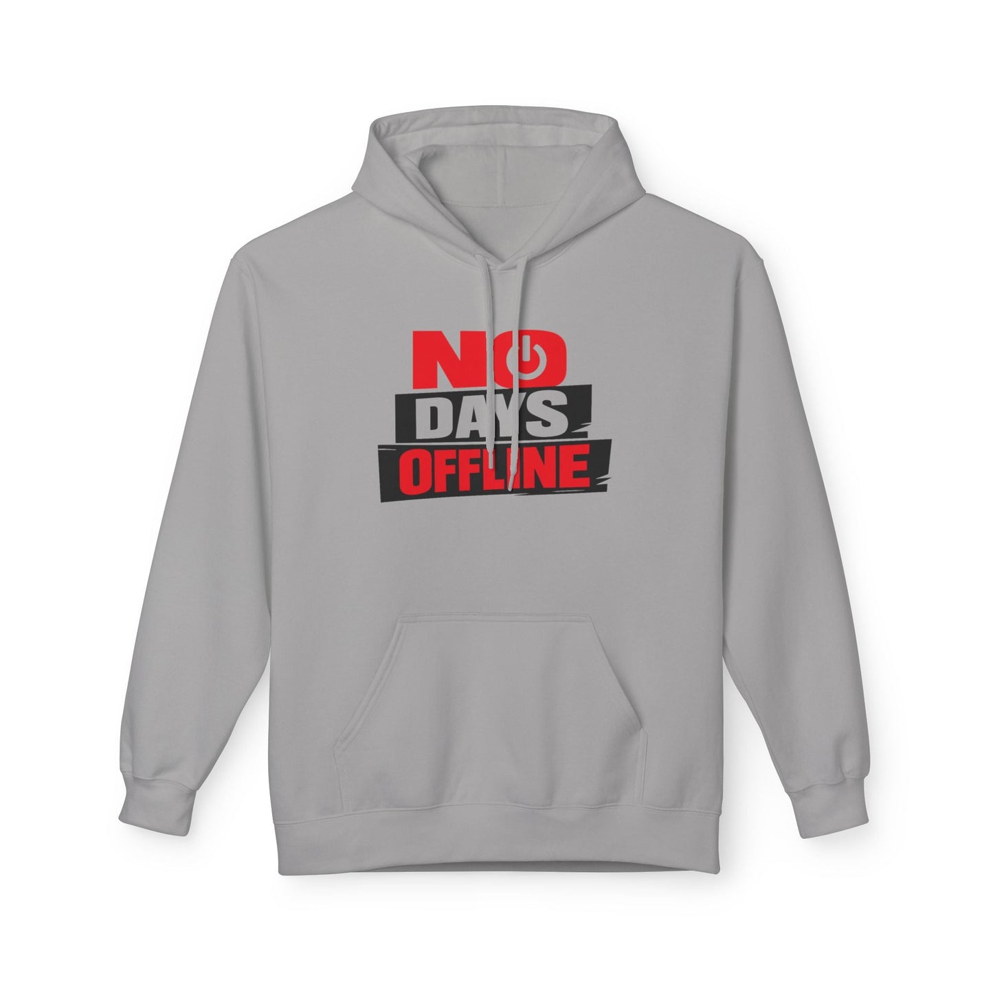 No Days Offline Hoodie — Gamer / Streamer Graphic Pullover Printify
