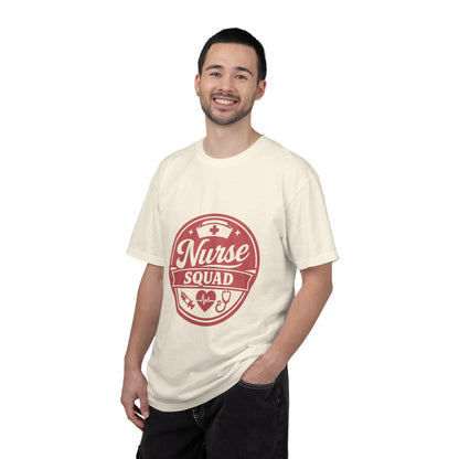 Nurse Squad T-Shirt — Retro Medical Badge Tee for Nurses & Healthcare Teams Printify