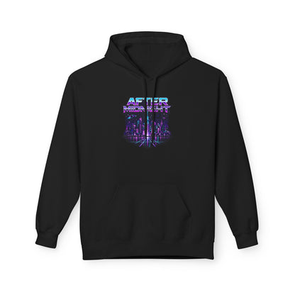 Cyberpunk City 'AFTER' Graphic Hoodie — Retro Futuristic Streetwear Printify