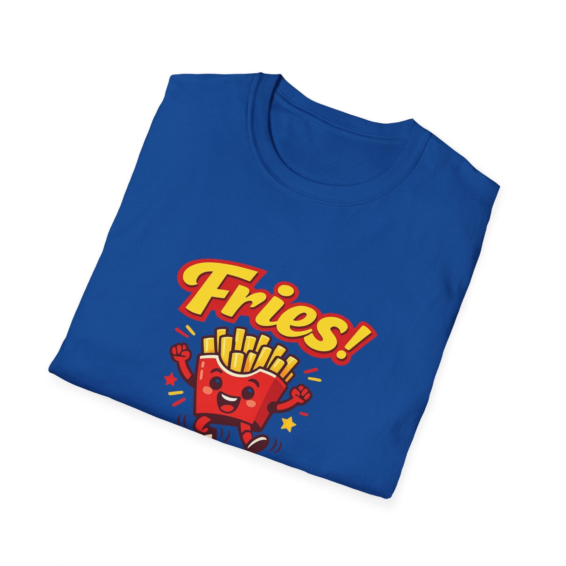 Fries Before Everything T-Shirt – Funny Fast Food Graphic Tee Printify