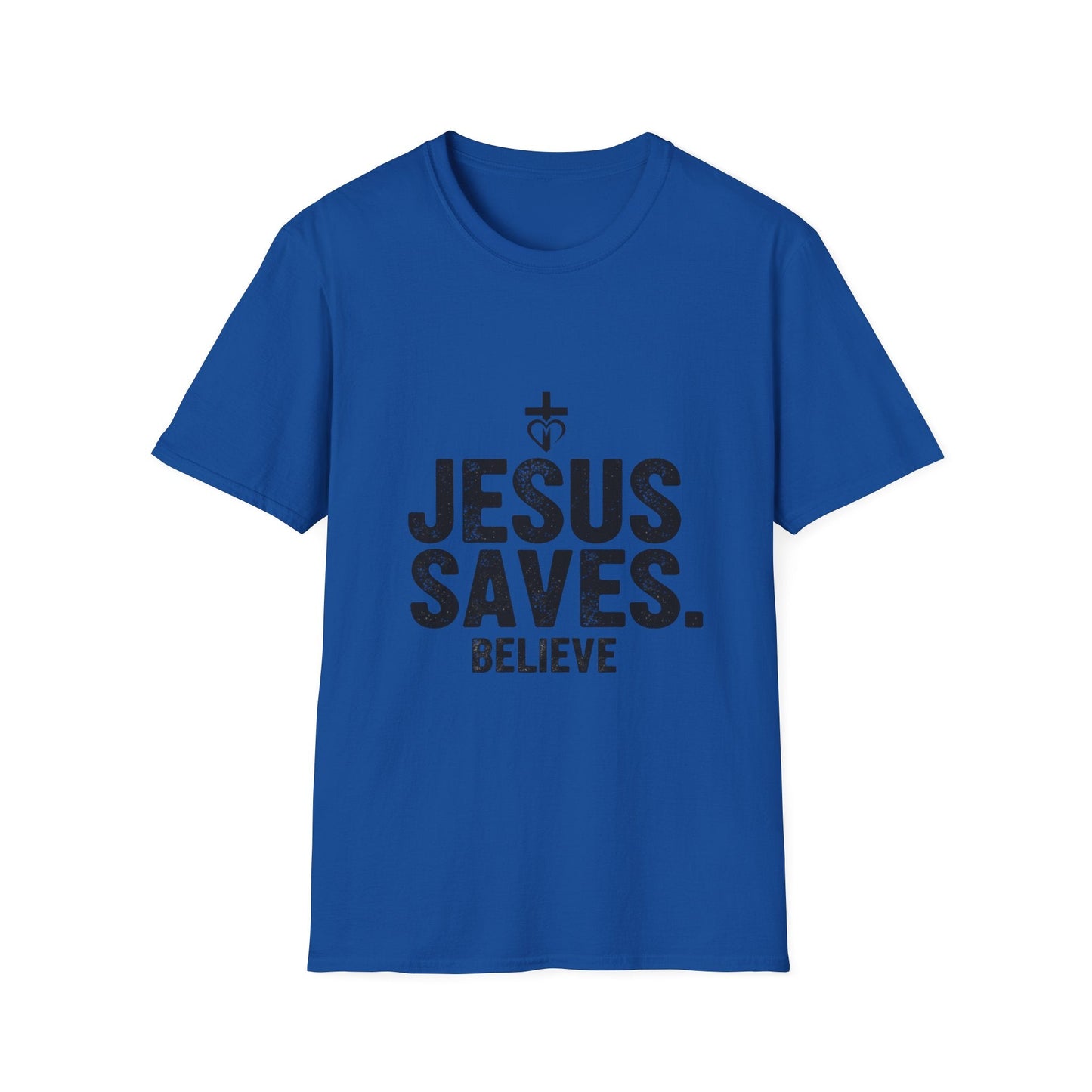 Christian Cross T-Shirt – Unisex “His Sacrifice Brought Hope & New Life” Inspirational Tee Printify