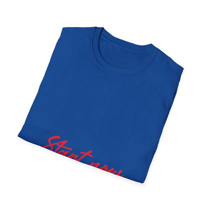 Start Now T-Shirt — Motivational Script Tee