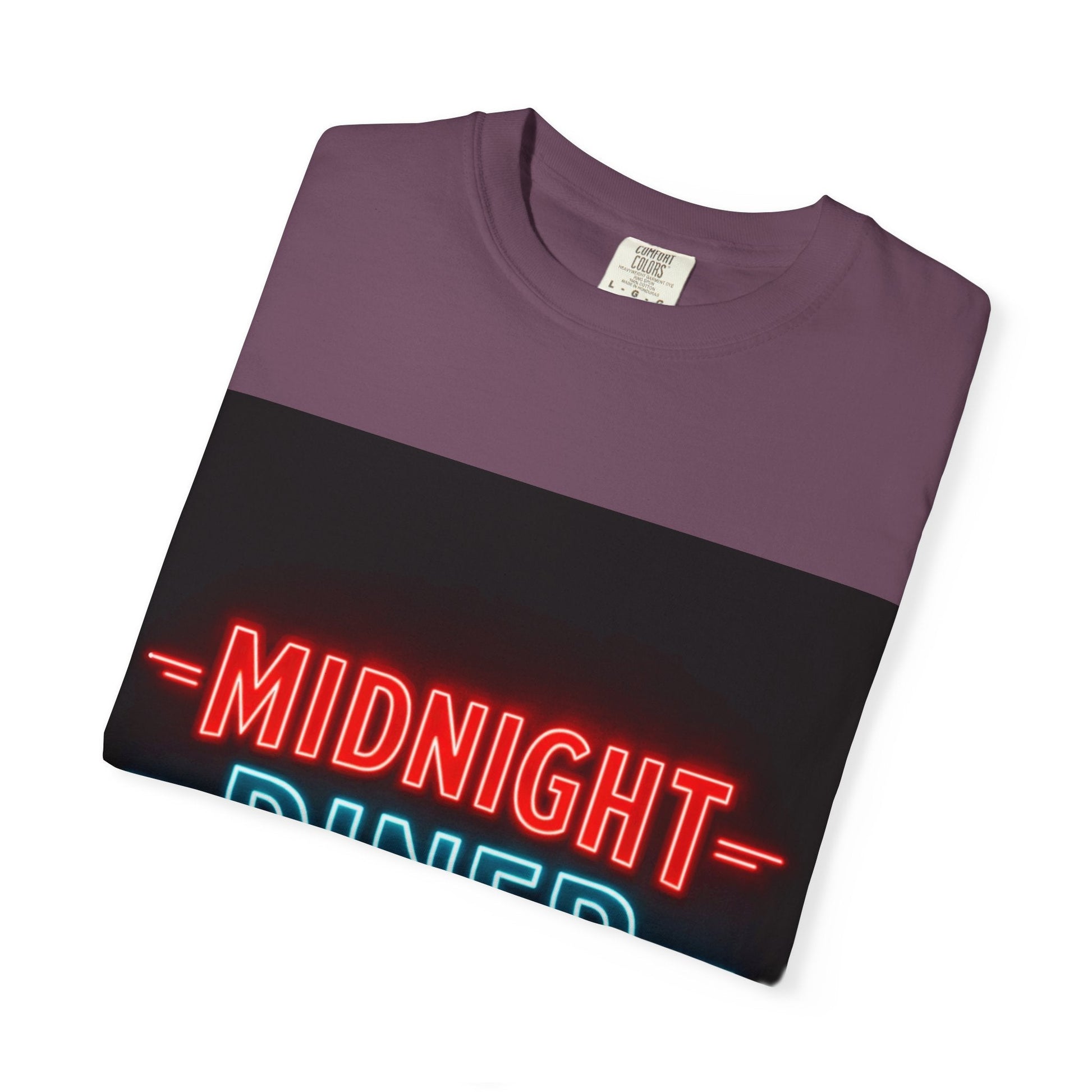 Midnight Diner Neon T-Shirt Printify
