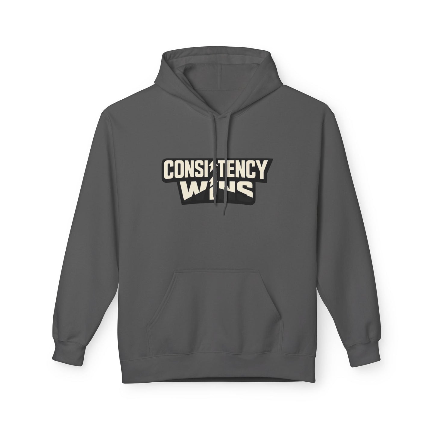 Consistency Wins Hoodie — Motivational Graphic Pullover Printify