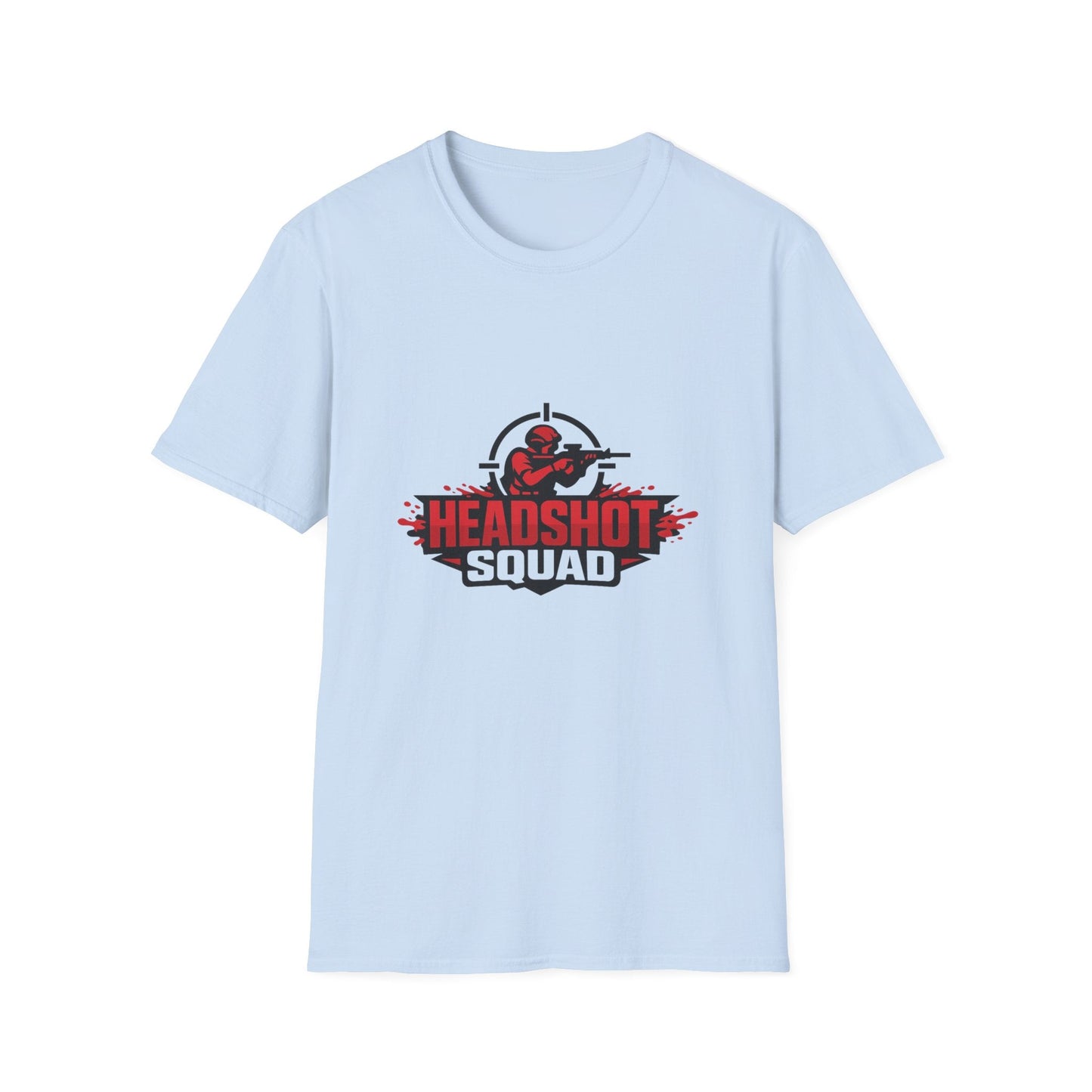 Headshot Squad Graphic T-Shirt — Gamer Sniper Team Tee Printify