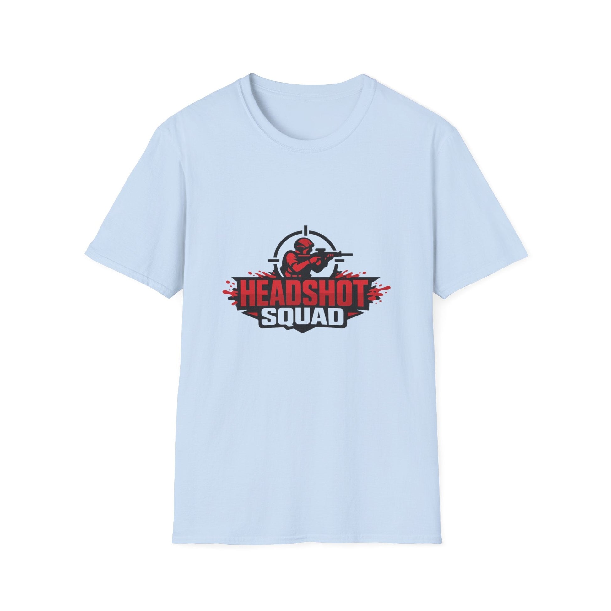 Headshot Squad Graphic T-Shirt — Gamer Sniper Team Tee Printify