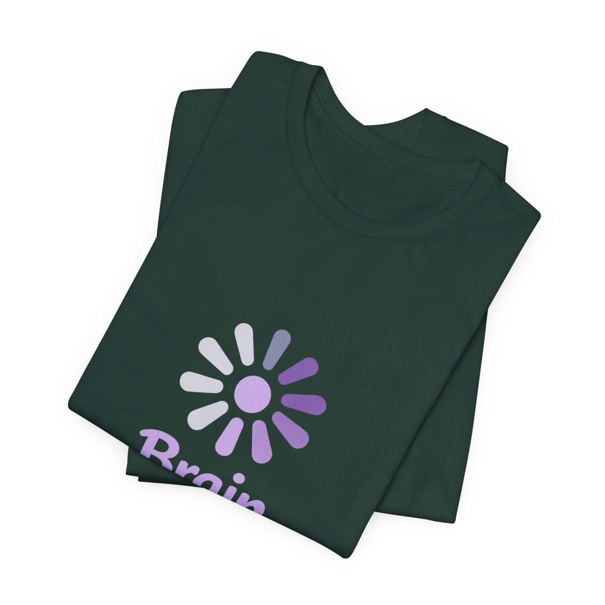 Brain Buffering T-Shirt — Funny Loading Graphic Tee for Neurodivergent & Mental Health Awareness Printify
