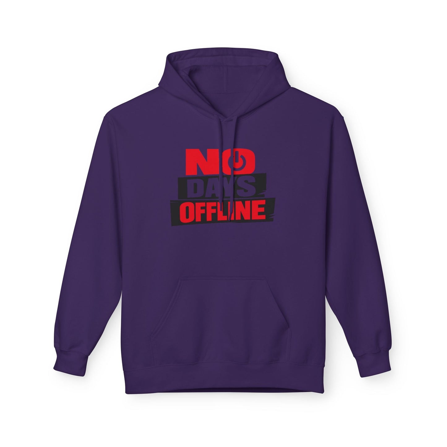 No Days Offline Hoodie — Gamer / Streamer Graphic Pullover Printify
