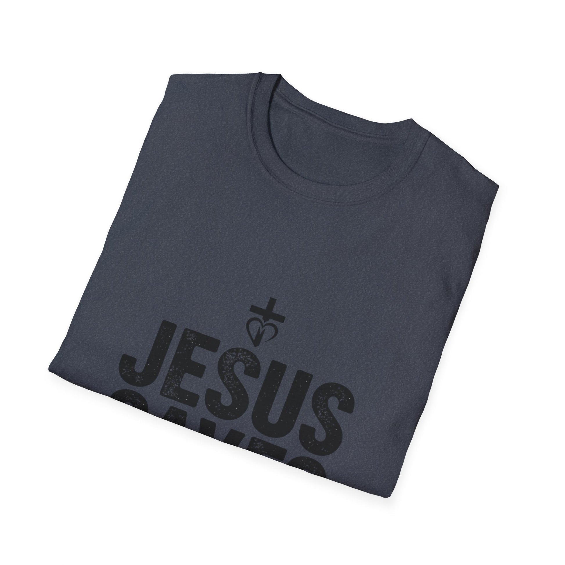 Christian Cross T-Shirt – Unisex “His Sacrifice Brought Hope & New Life” Inspirational Tee Printify