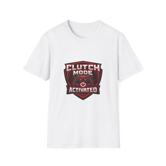 Clutch Mode Activated T-Shirt — Gamer Performance Graphic Tee
