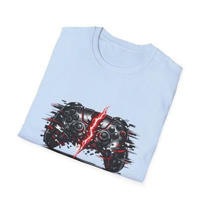 Respawn Mode Gaming T-Shirt — Retro Controller Design Printify