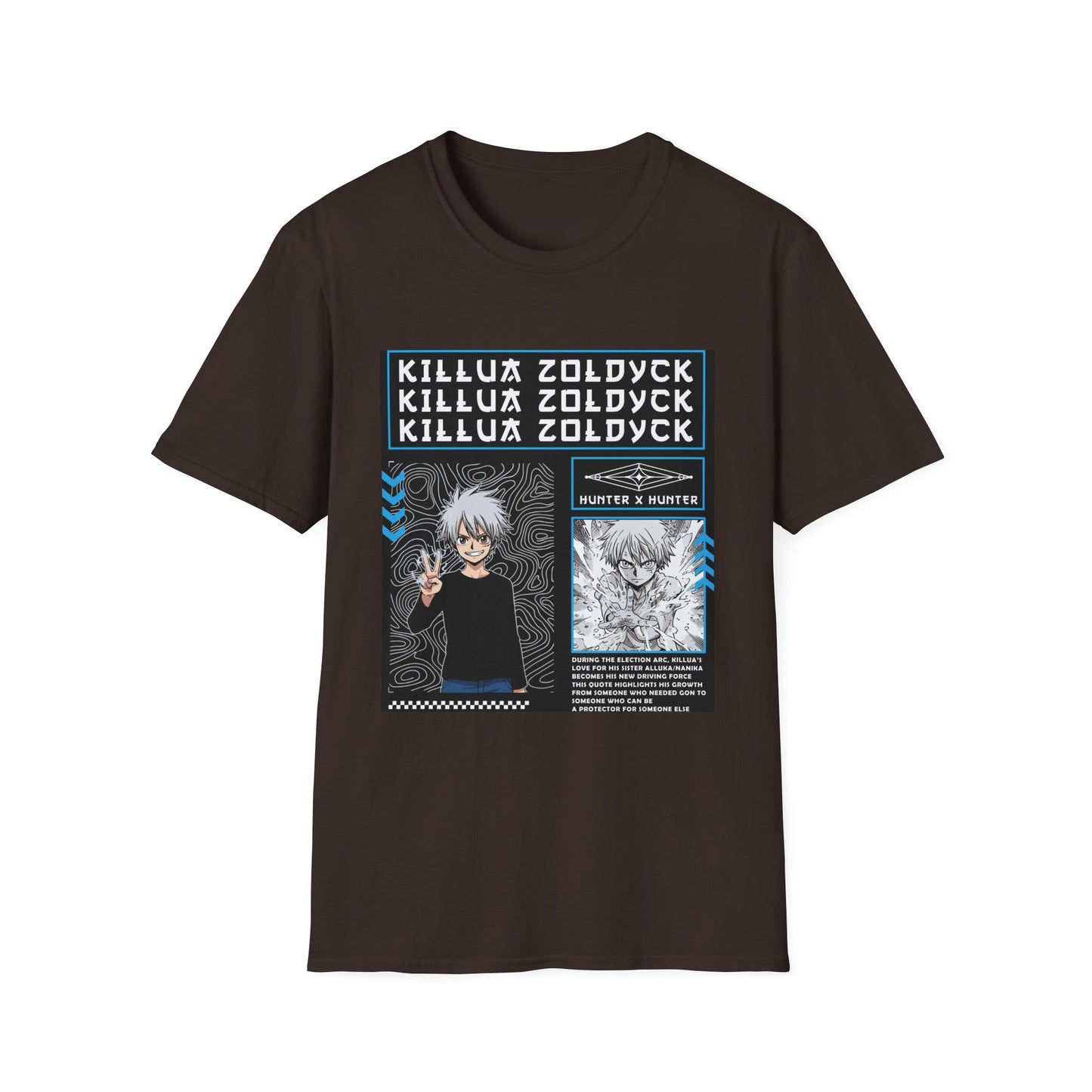 Killua Zoldyck Graphic T-Shirt — Anime Hunter x Hunter Tee