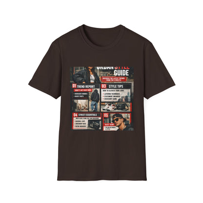 Urban Style Guide T-Shirt — Vintage Streetwear Graphic Tee Printify