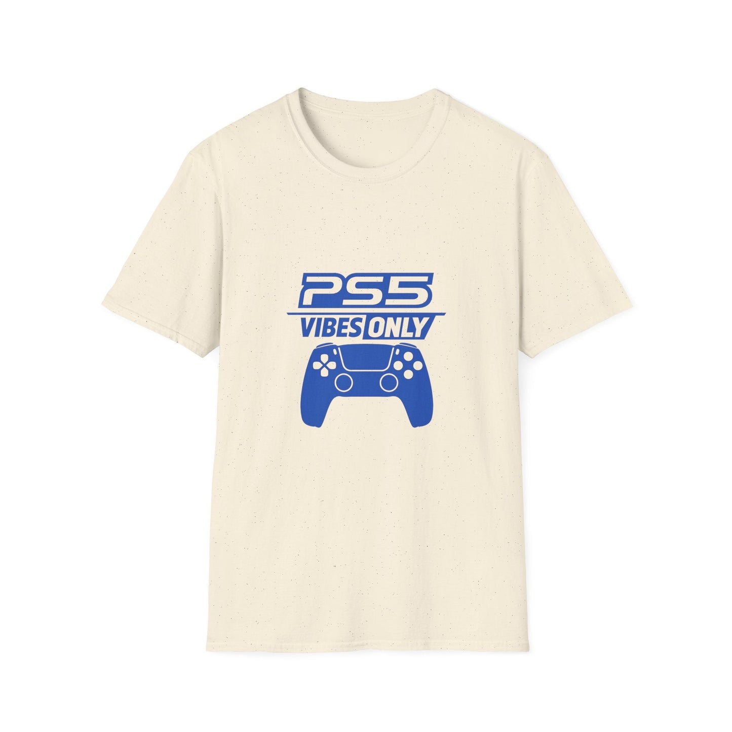 PS5 Vibes Only T-Shirt — Gamer Controller Graphic Tee Printify