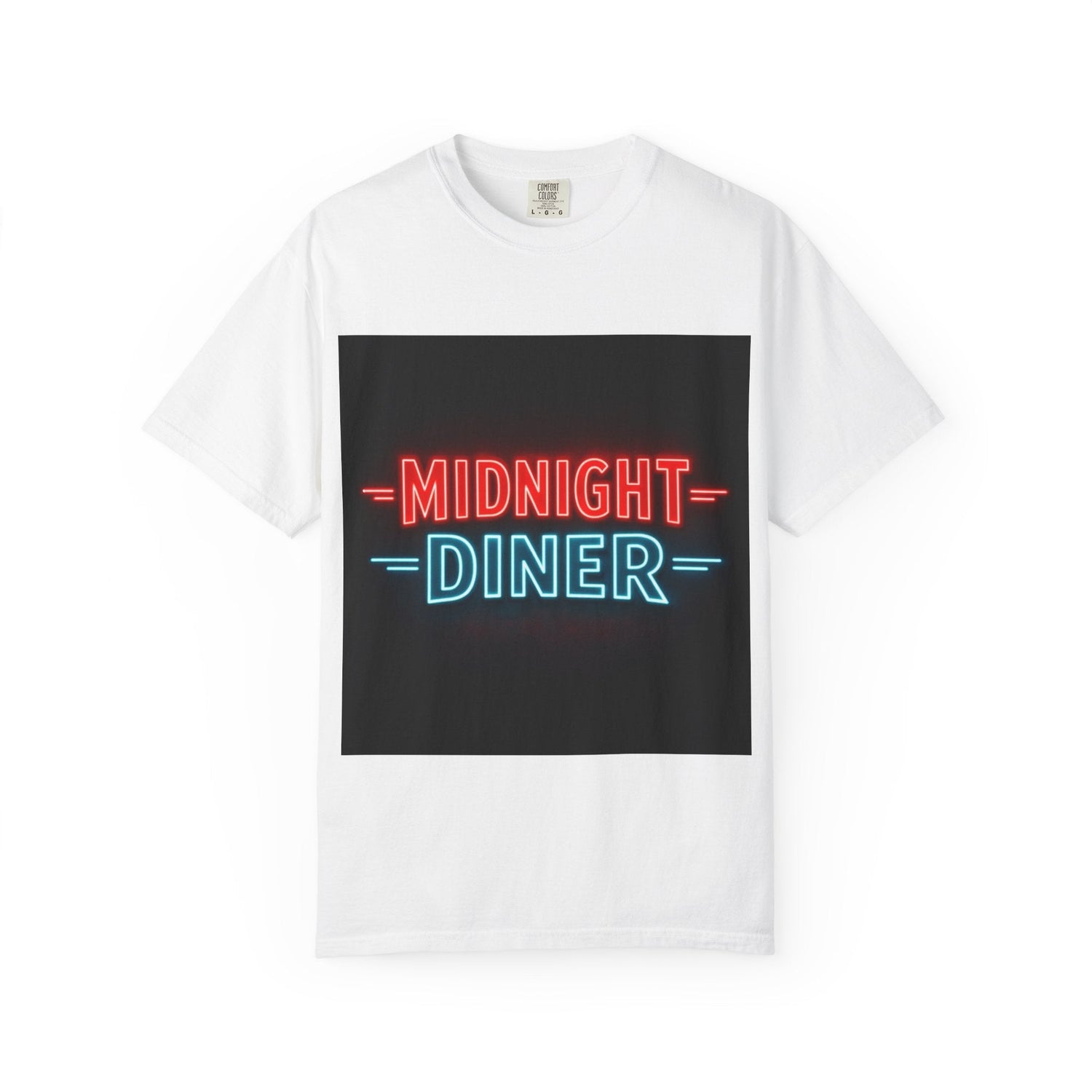 Midnight Diner Neon T-Shirt Printify