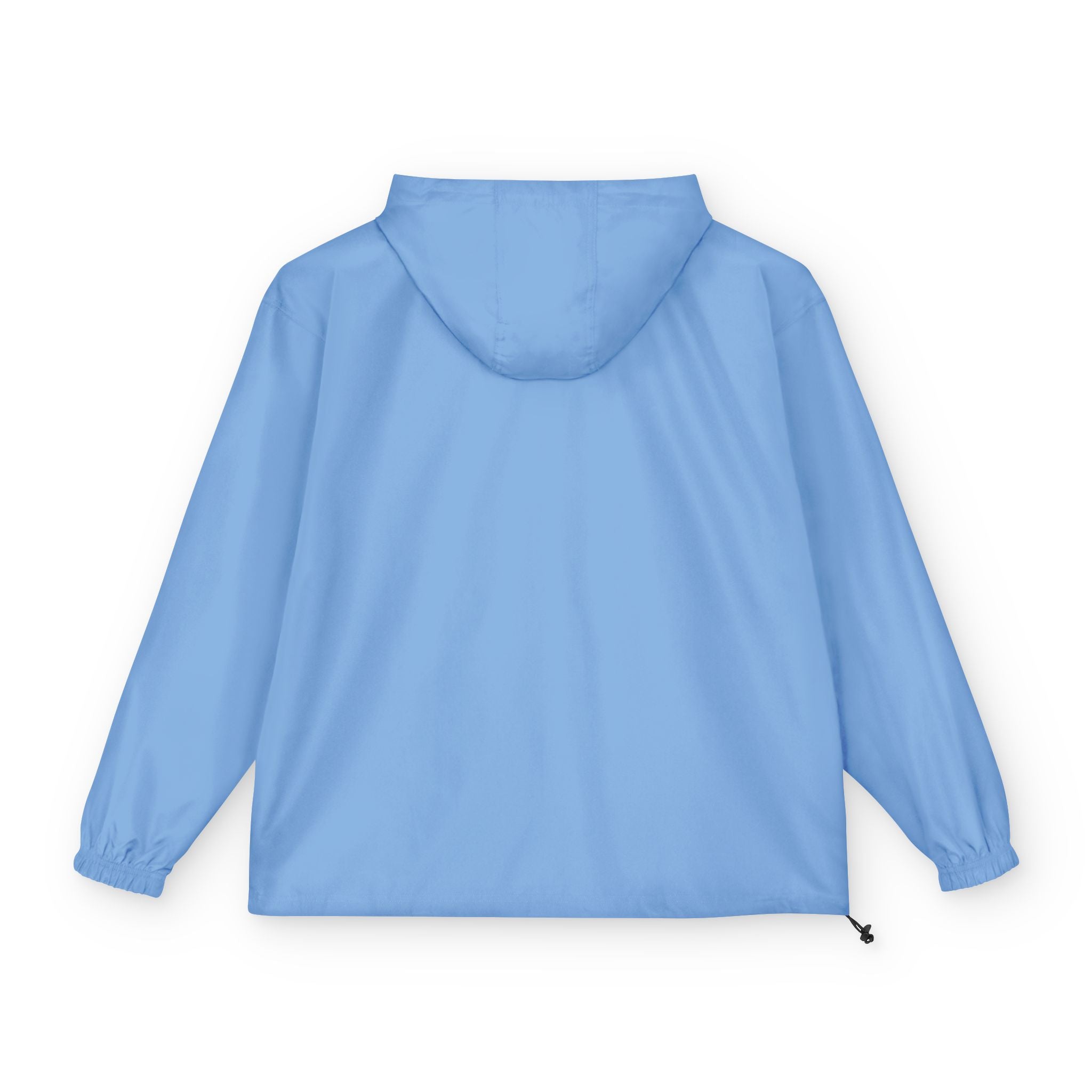 Packable Anorak Jacket – Lightweight Hooded Windbreaker with Small Chest Graphic